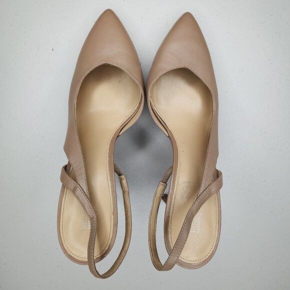 Michael Michael Kors Slingback Pumps / Heels Pointed toe Size 10 - Picture 1 of 9